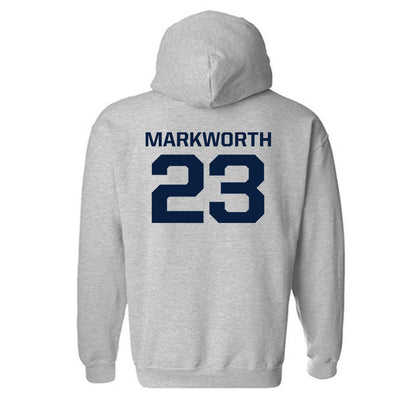 GWU - NCAA Women's Volleyball : Abby Markworth - Classic Shersey Hooded Sweatshirt