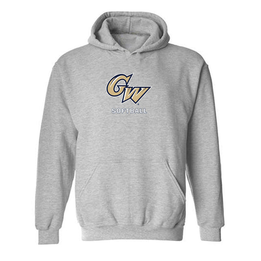 GWU - NCAA Softball : Katie Hendrickson - Classic Shersey Hooded Sweatshirt-0