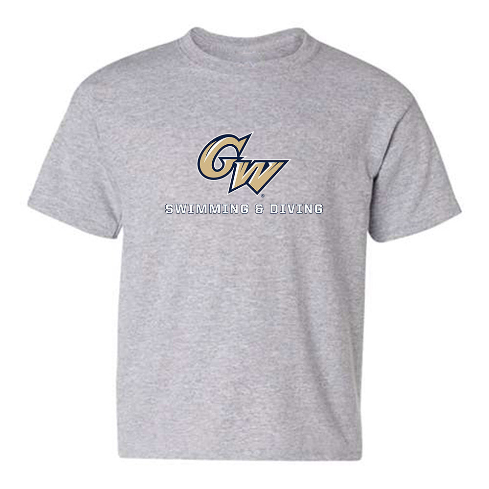 GWU - NCAA Men's Swimming & Diving : Eldad Zamir - Classic Shersey Youth T-Shirt-0