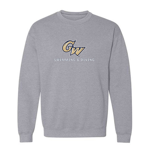 GWU - NCAA Men's Swimming & Diving : Shae Stratton - Classic Shersey Crewneck Sweatshirt