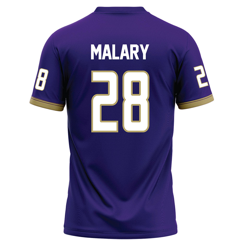 JMU - NCAA Football : Jobi Malary - Purple Football Jersey