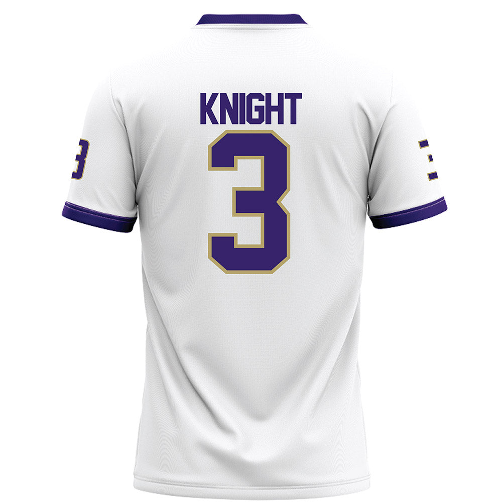 JMU - NCAA Football : Wayne Knight - White Football Jersey-1