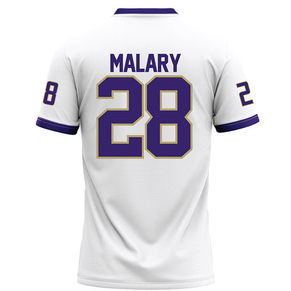 JMU - NCAA Football : Jobi Malary - White Football Jersey