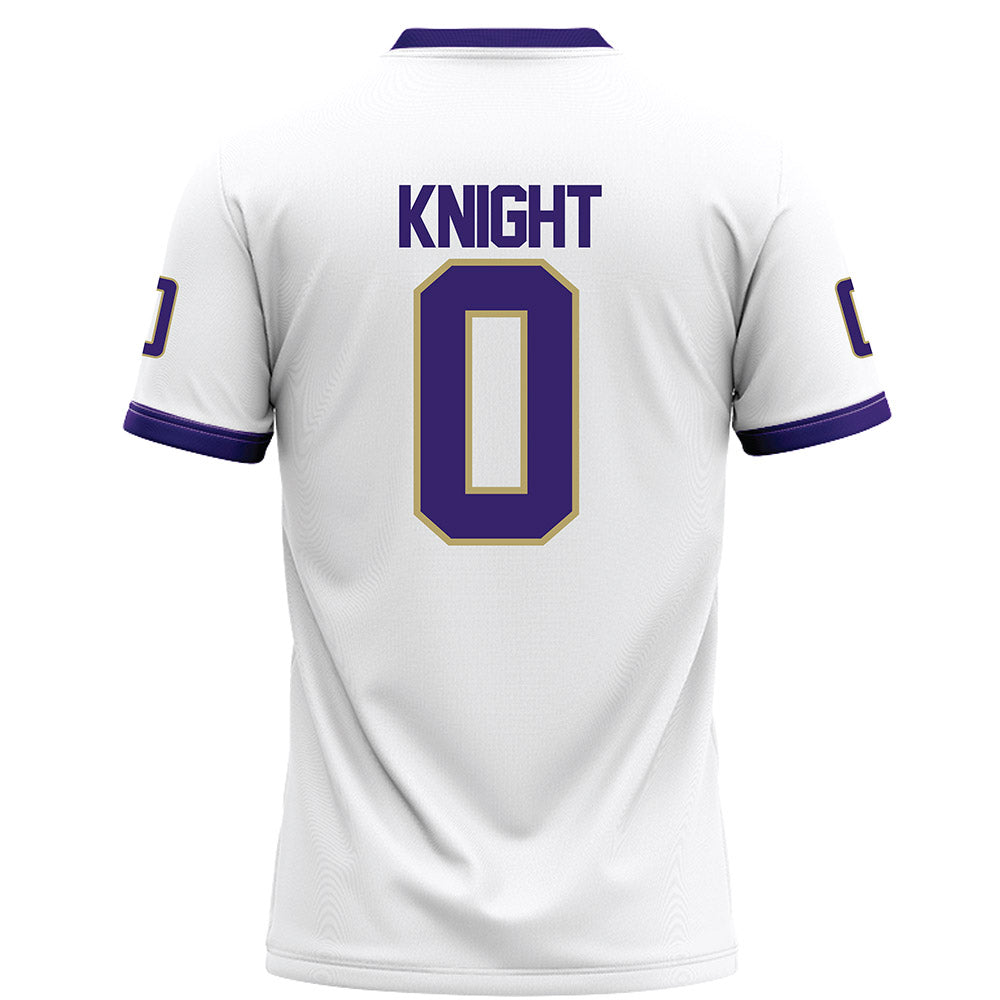  - NCAA Football : Yamir Knight - White Football Jersey-1