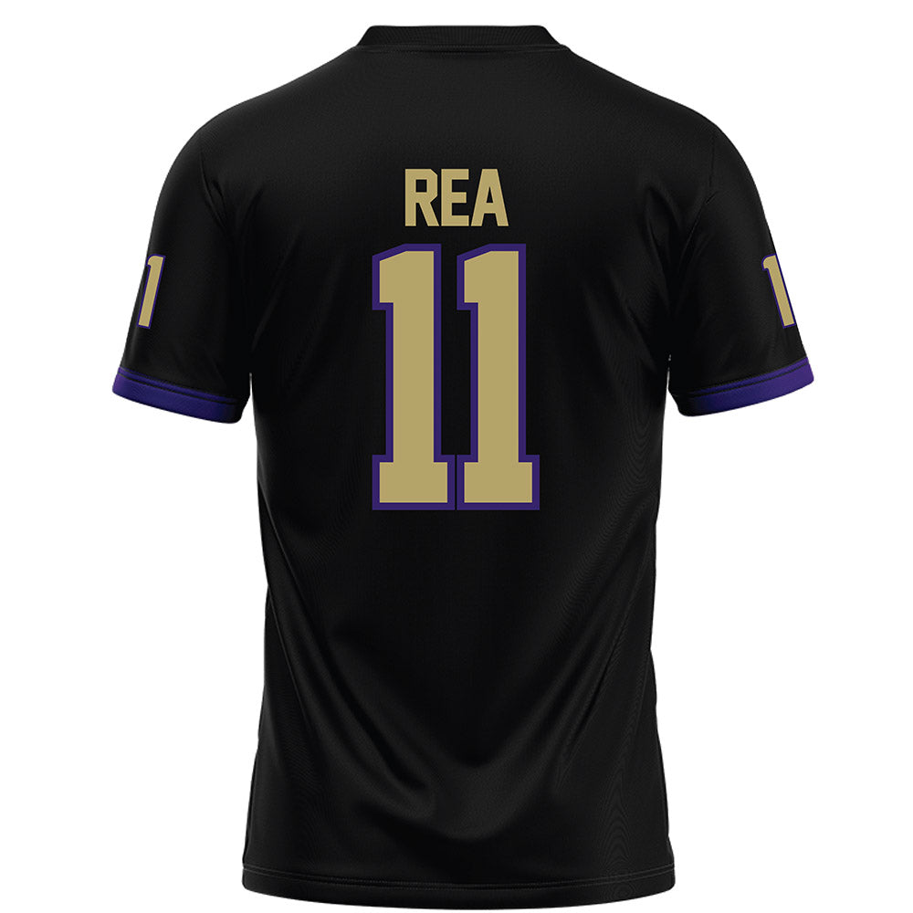 JMU - NCAA Football : Patrick Rea - Black Football Jersey-1