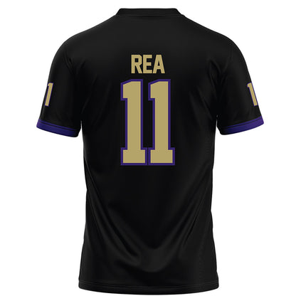 JMU - NCAA Football : Patrick Rea - Black Football Jersey-1