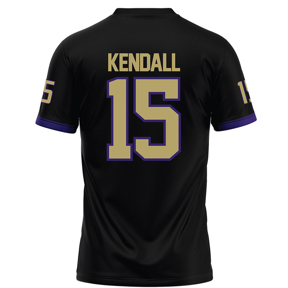 JMU - NCAA Football : Blake Kendall - Black Football Jersey-1