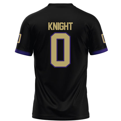  - NCAA Football : Yamir Knight - Black Football Jersey-1