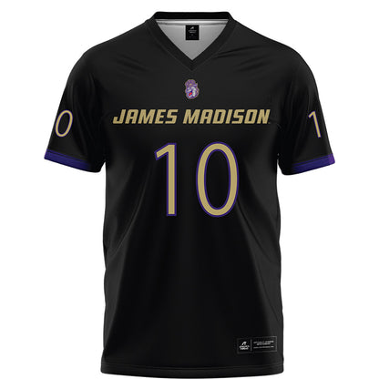 JMU - Football Alumni : Jalen Green - Black Football Jersey-0