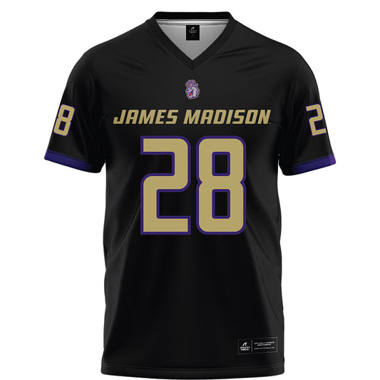 JMU - NCAA Football : Jobi Malary - Black Football Jersey