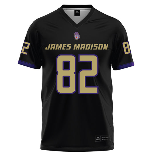 JMU - NCAA Football : Jamarcus Smith Jr - Black Football Jersey-0