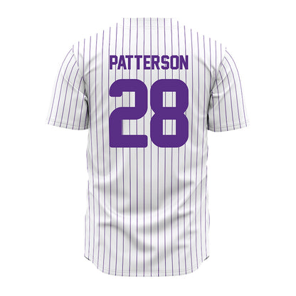 North Alabama - NCAA Baseball : Tripp Patterson - Pin Stripes Jersey-1