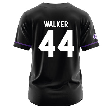 North Alabama - NCAA Baseball : Wes Walker - Black Jersey-1