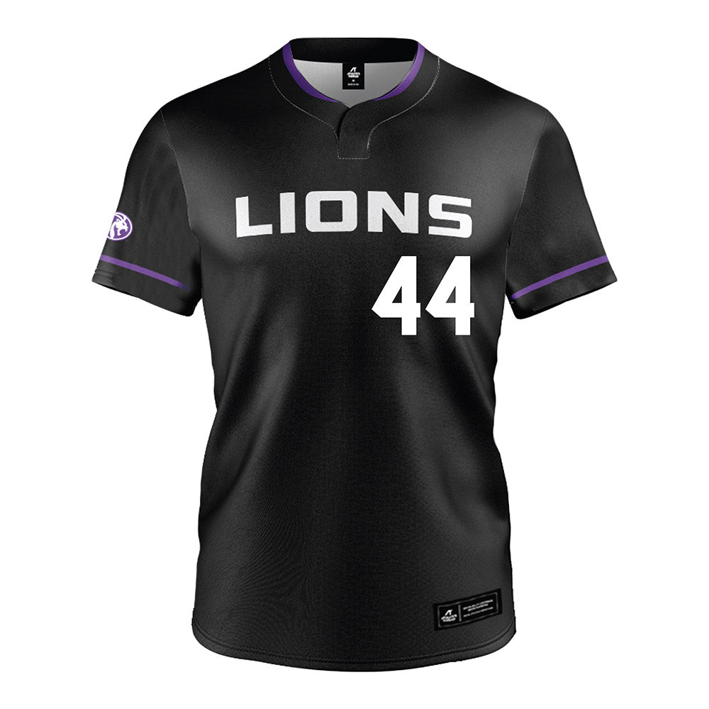 North Alabama - NCAA Baseball : Wes Walker - Black Jersey-0