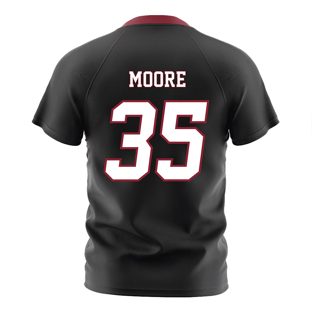 UMass - NCAA Women's Field Hockey : Alexys Moore - Black Field Hockey Soccer Jersey