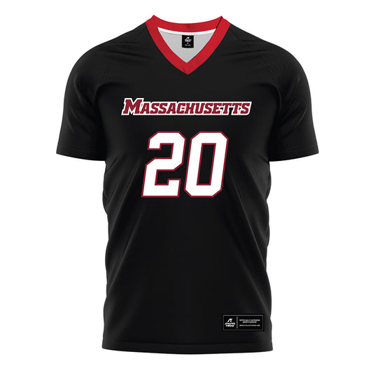 UMass - NCAA Women's Field Hockey : Myrte van Herwijnen - Black Soccer Jersey-0