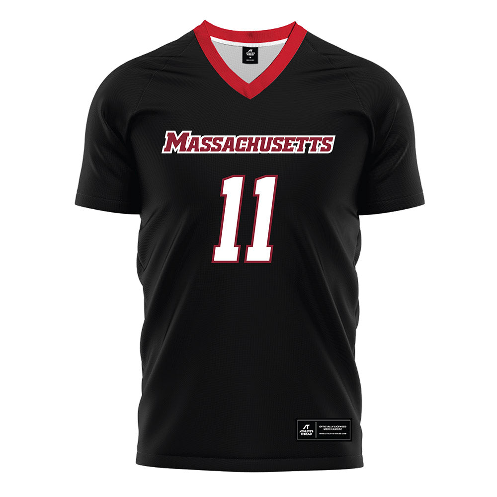 UMass - NCAA Women's Field Hockey : Emilie Keij - Black Field Hockey Soccer Jersey