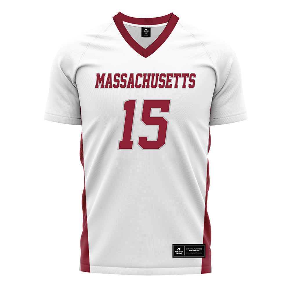 UMass - NCAA Women's Field Hockey : Bethan Collier - White Soccer Jersey