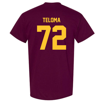 Arizona State - NCAA Football : Doughless Teloma - Classic Shersey T-Shirt-1