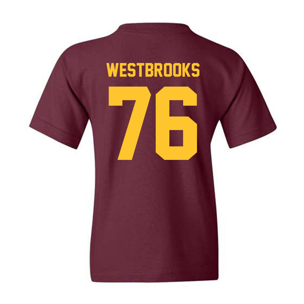 Arizona State - NCAA Football : Champ Westbrooks - Classic Shersey Youth T-Shirt