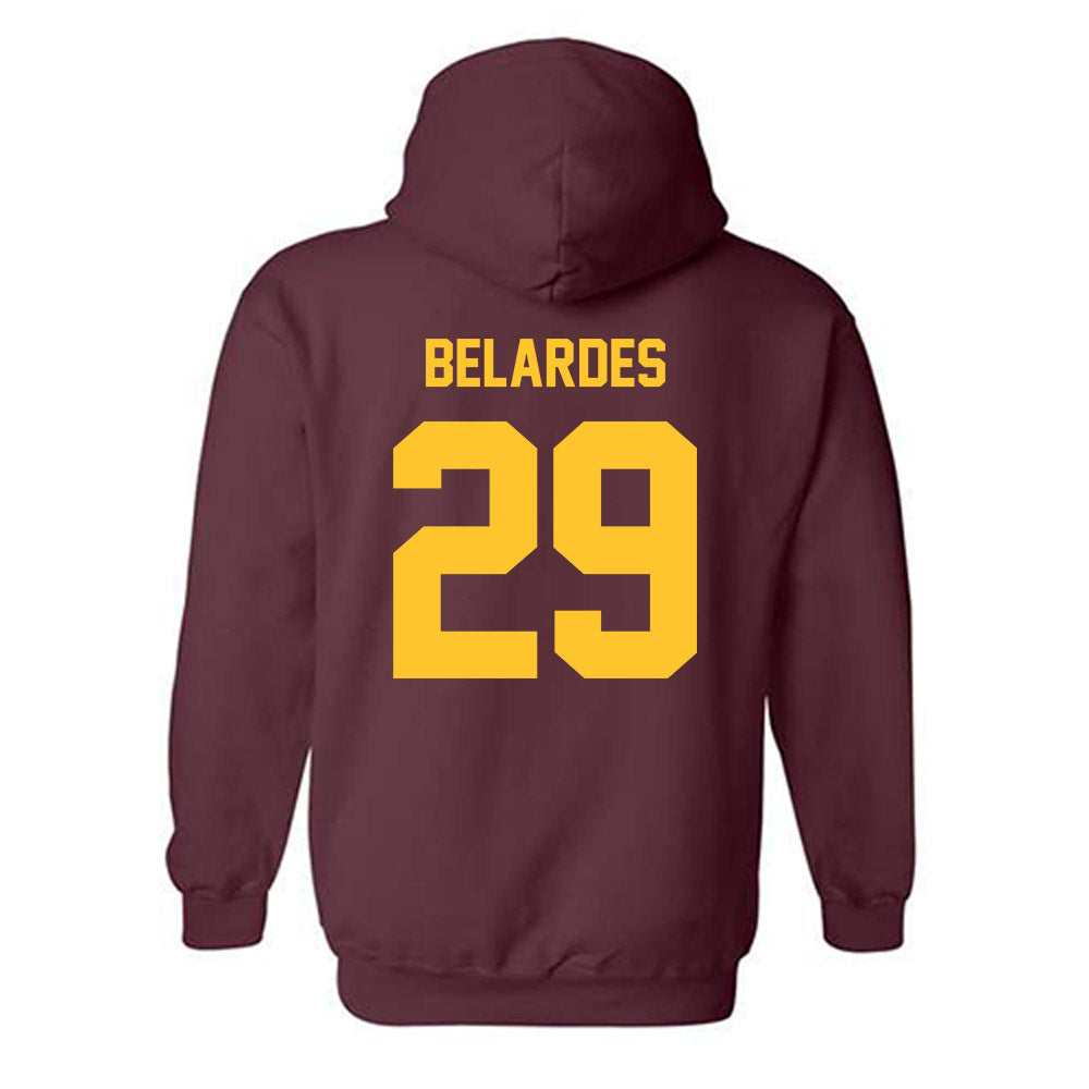 Arizona State - NCAA Baseball : Alec Belardes - Classic Shersey Hooded Sweatshirt