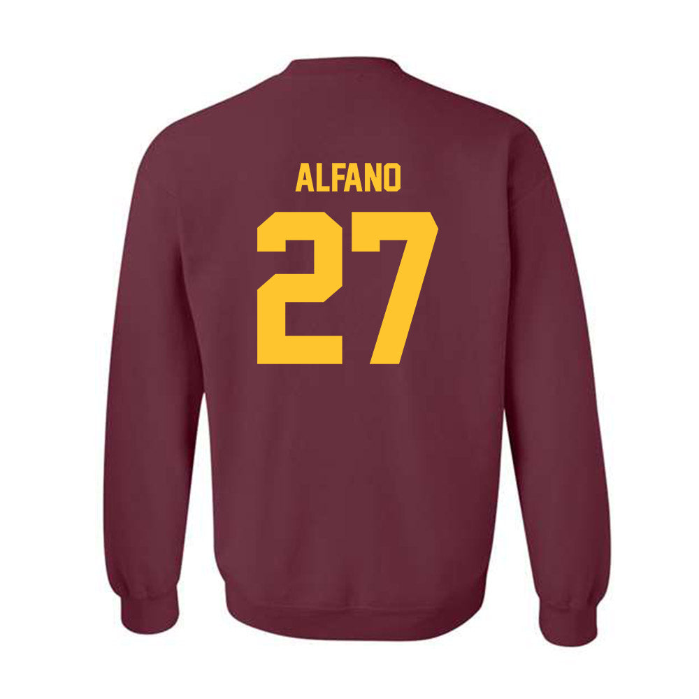 Arizona State - NCAA Men's Ice Hockey : Sam Alfano - Classic Shersey Crewneck Sweatshirt-1