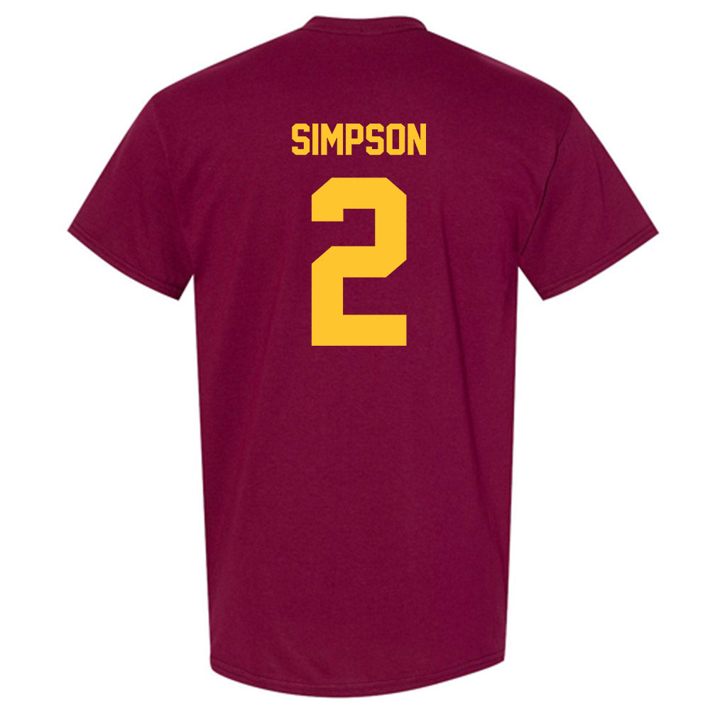 Arizona State - NCAA Women's Soccer : emilie simpson - Classic Shersey T-Shirt