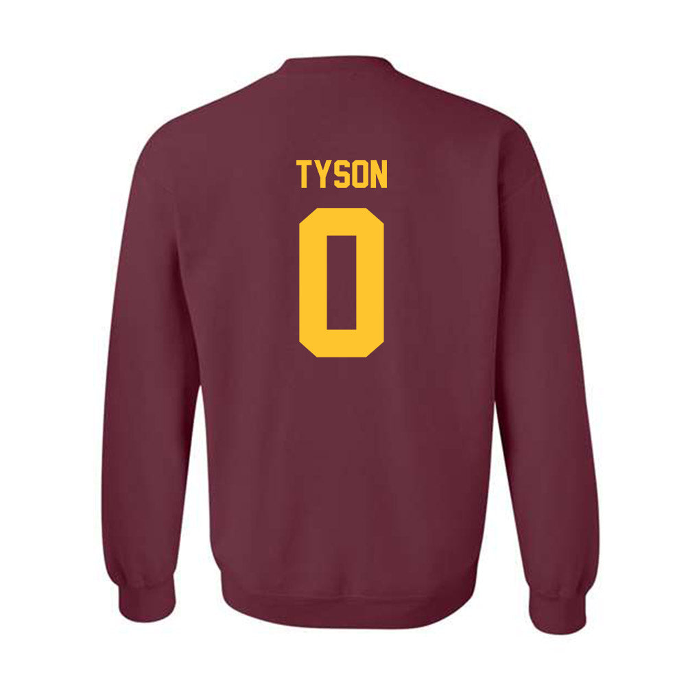 Arizona State - NCAA Football : Jordyn Tyson - Classic Shersey Crewneck Sweatshirt-1