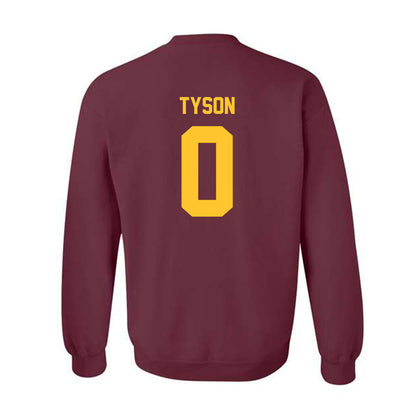 Arizona State - NCAA Football : Jordyn Tyson - Classic Shersey Crewneck Sweatshirt-1