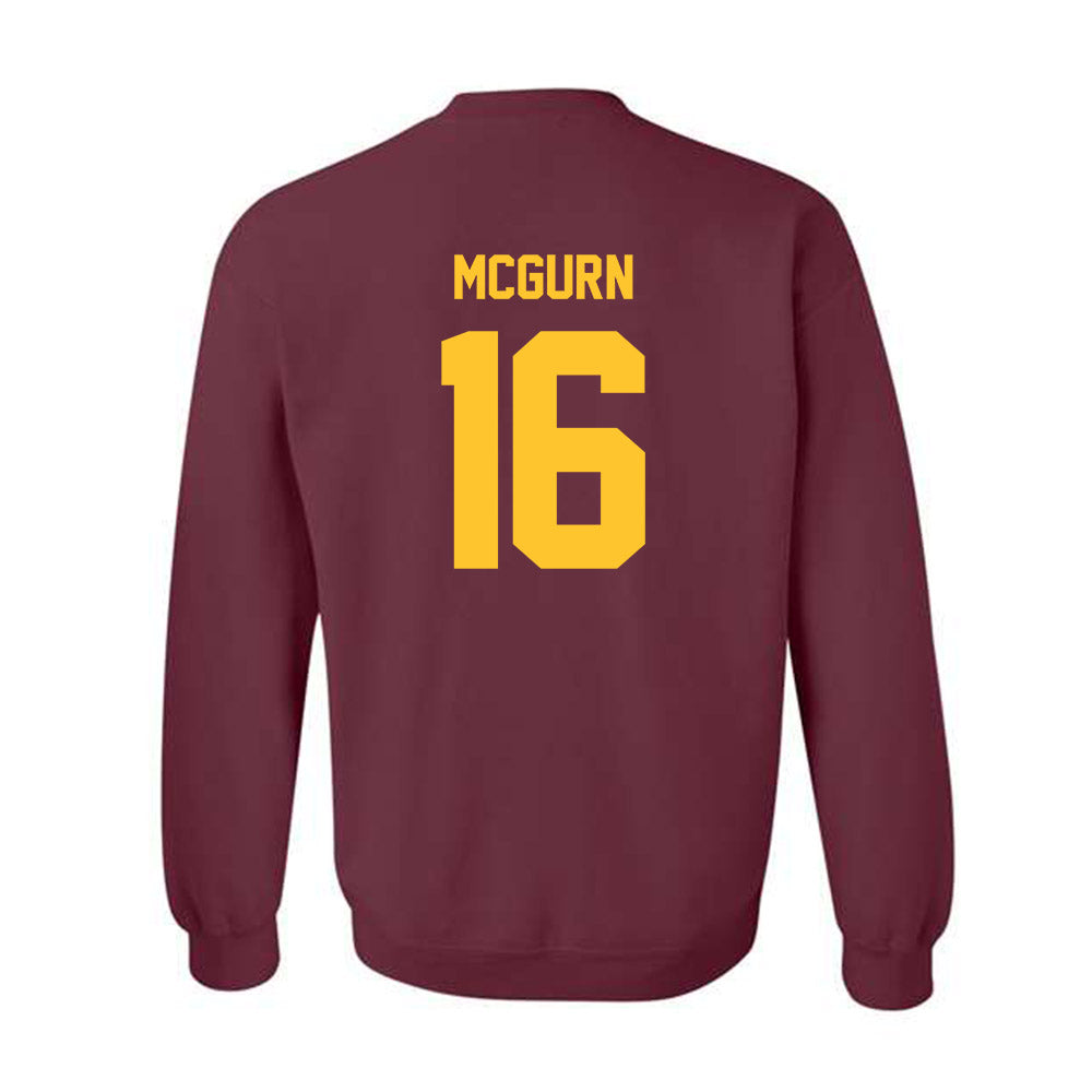 Arizona State - NCAA Men's Ice Hockey : Sean McGurn - Classic Shersey Crewneck Sweatshirt-1