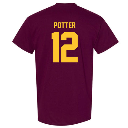 Arizona State - NCAA Men's Ice Hockey : Cullen Potter - Classic Shersey T-Shirt-1