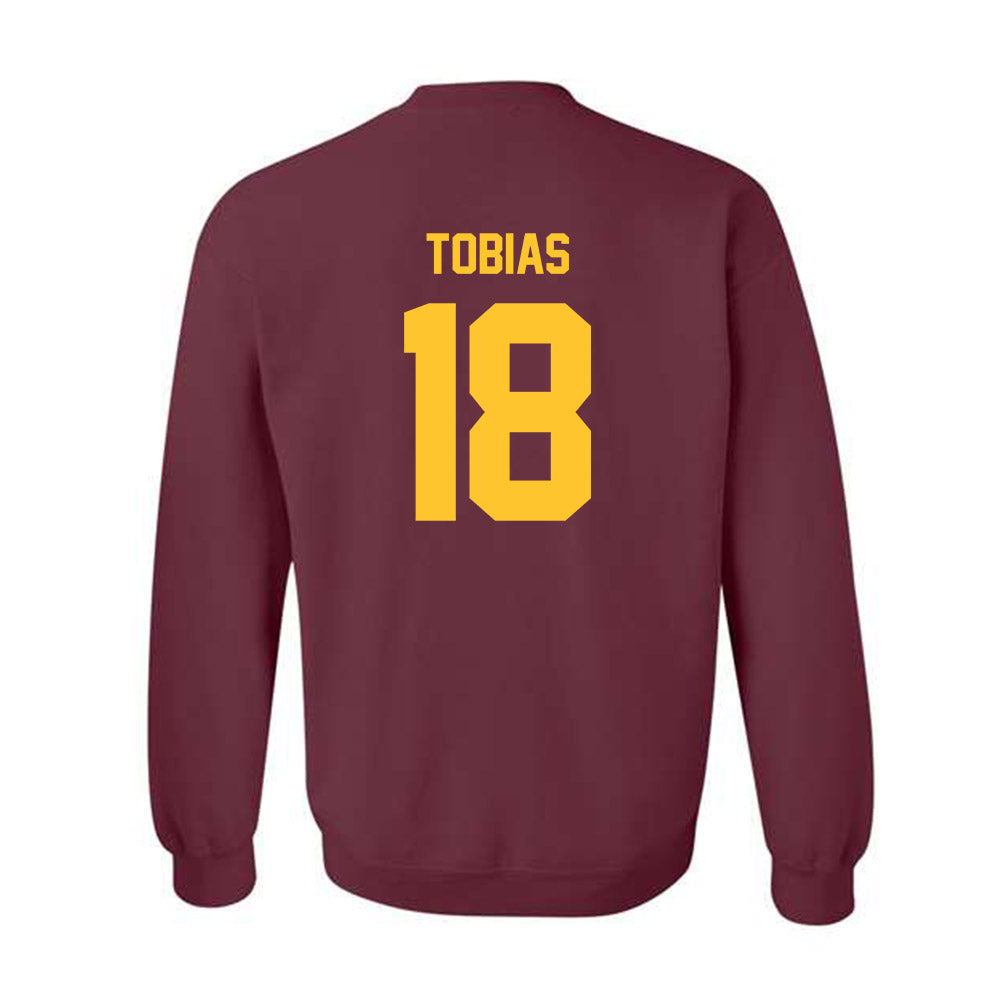 Arizona State - NCAA Baseball : Jacob Tobias - Classic Shersey Crewneck Sweatshirt