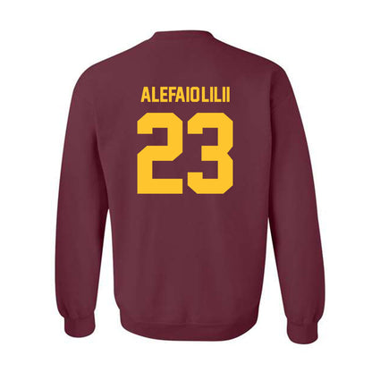 Arizona State - NCAA Football : Benjamin Alefaio-Lilii - Classic Shersey Crewneck Sweatshirt-1