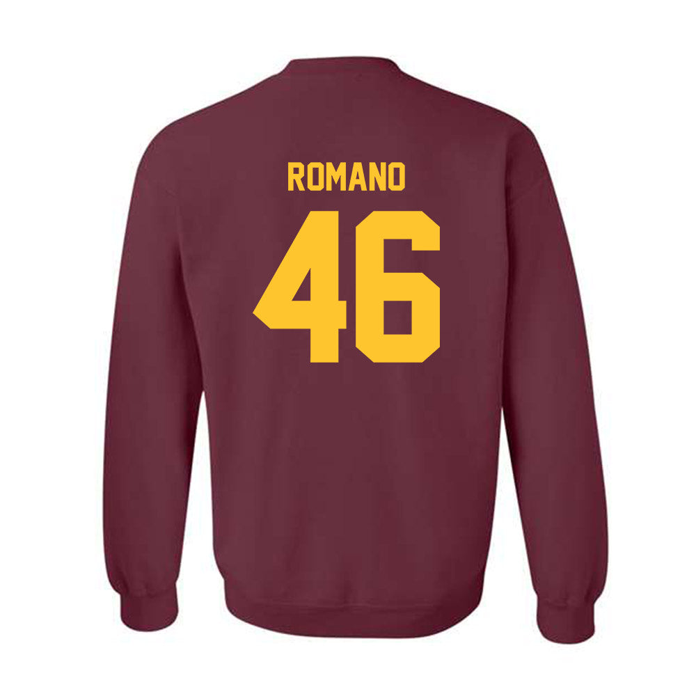 Arizona State - NCAA Football : Tommy Romano - Classic Shersey Crewneck Sweatshirt-1