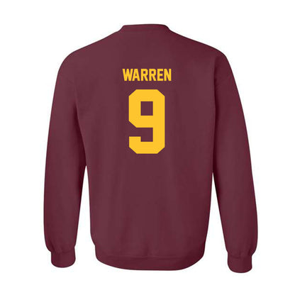 Arizona State - NCAA Football : Montana Warren - Classic Shersey Crewneck Sweatshirt-1