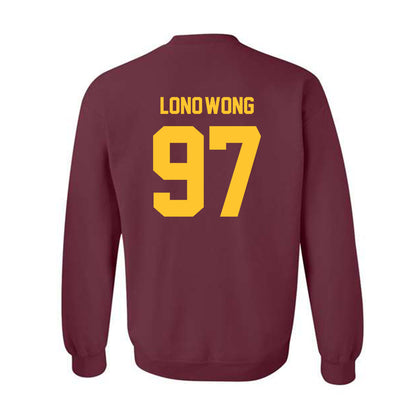 Arizona State - NCAA Football : Blazen Lono-Wong - Classic Shersey Crewneck Sweatshirt-1