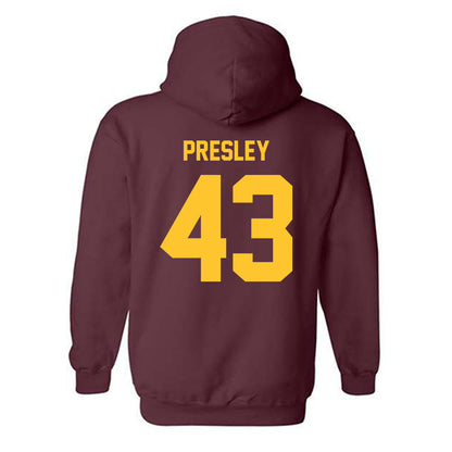 Arizona State - NCAA Women's Volleyball : Kiylah Presley - Classic Shersey Hooded Sweatshirt-1