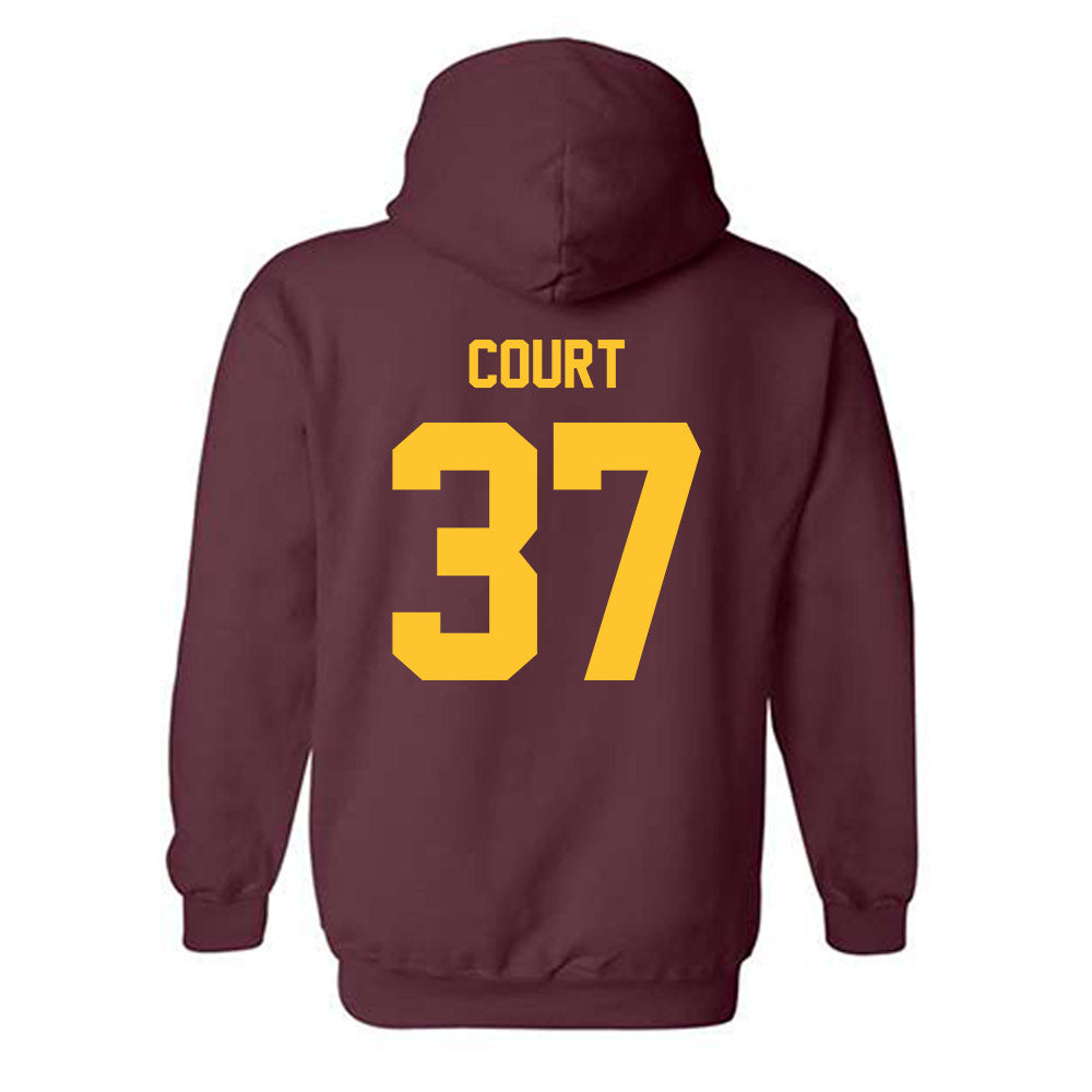 Arizona State - NCAA Men's Ice Hockey : Sam Court - Classic Shersey Hooded Sweatshirt