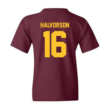 Arizona State - NCAA Baseball : Wyatt Halvorson - Classic Shersey Youth T-Shirt-1