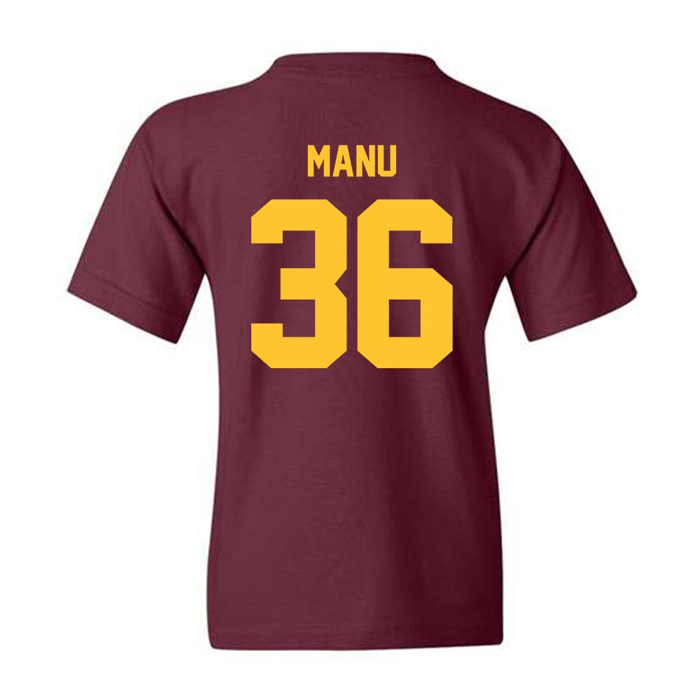 Arizona State - NCAA Football : Salesi Manu - Classic Shersey Youth T-Shirt