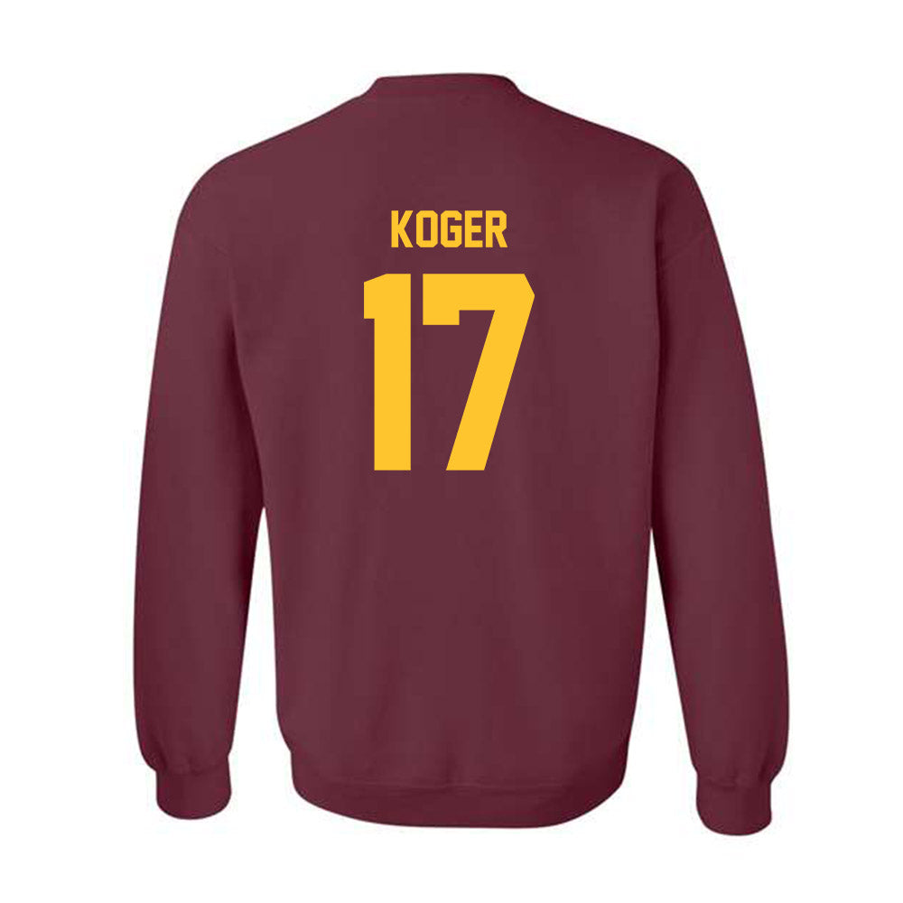 Arizona State - NCAA Baseball : Will Koger - Classic Shersey Crewneck Sweatshirt