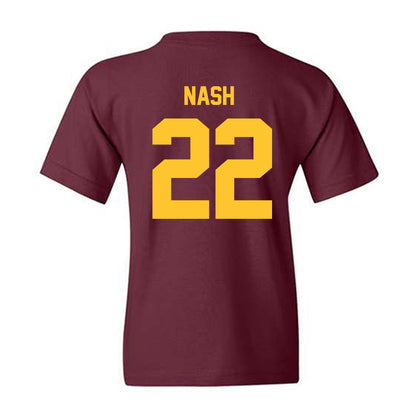 Arizona State - NCAA Men's Ice Hockey : Ty Nash - Classic Shersey Youth T-Shirt-1