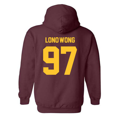 Arizona State - NCAA Football : Blazen Lono-Wong - Classic Shersey Hooded Sweatshirt-1