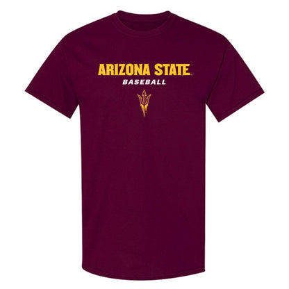 Arizona State - NCAA Baseball : Tommy Brown - Classic Shersey T-Shirt-0