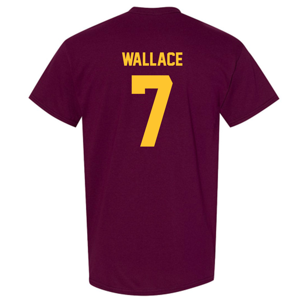 Arizona State - NCAA Men's Basketball : Vijay Wallace - Classic Shersey T-Shirt-1