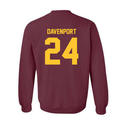 Arizona State - NCAA Women's Basketball : Deborah Davenport - Classic Shersey Crewneck Sweatshirt-1