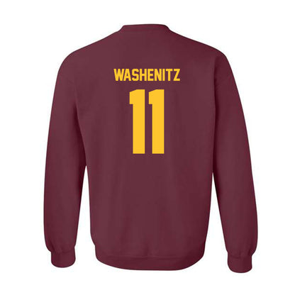 Arizona State - NCAA Women's Basketball : Marley Washenitz - Classic Shersey Crewneck Sweatshirt-1