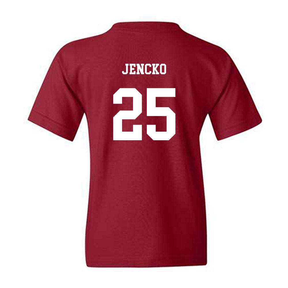 UMass - NCAA Men's Ice Hockey : Daniel Jencko - Classic Fashion Shersey Youth T-Shirt-1