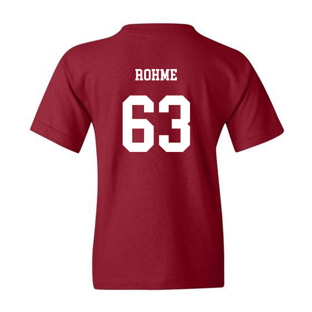 UMass - NCAA Football : Brayden Rohme - Classic Fashion Shersey Youth T-Shirt