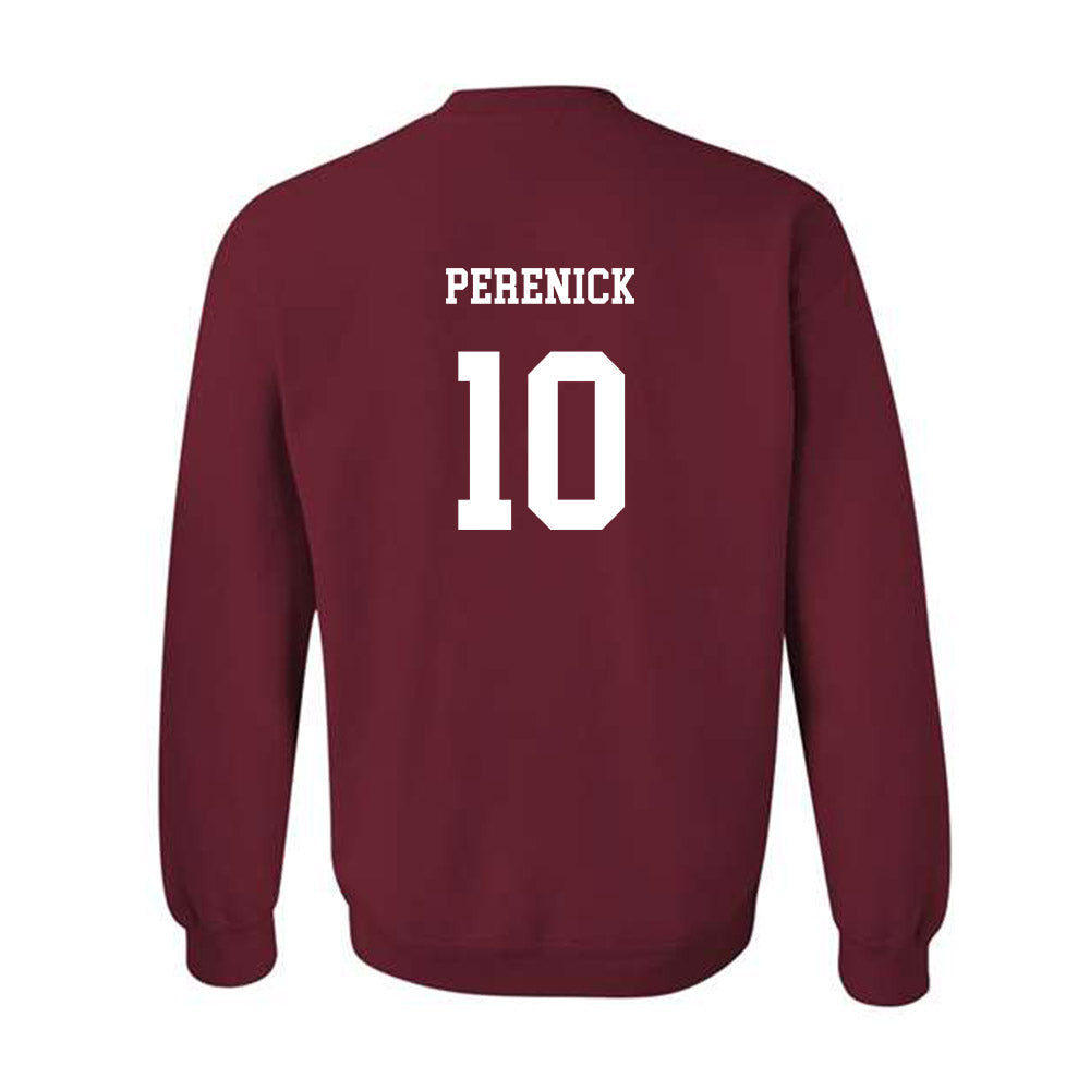 UMass - NCAA Men's Track & Field : Alex Perenick - Classic Fashion Shersey Crewneck Sweatshirt